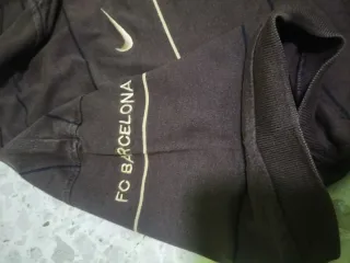 Polo Oficial F.C. Barcelona Nike Marrón