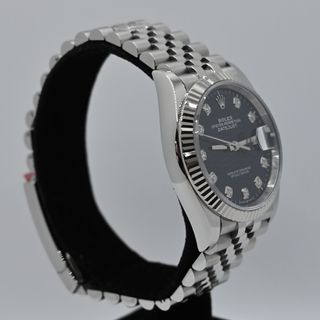 Rolex Datejust 36mm Diamantes Acero y Oro Blanco