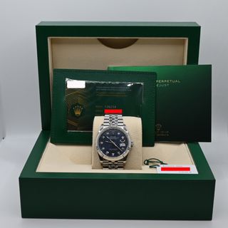 Rolex Datejust 36mm Diamantes Acero y Oro Blanco