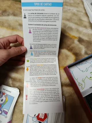 Unstable Unicorns Juego de Cartas (Español)