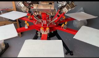 Pulpo Serigrafía Croma Ibérica Kraken 6x6