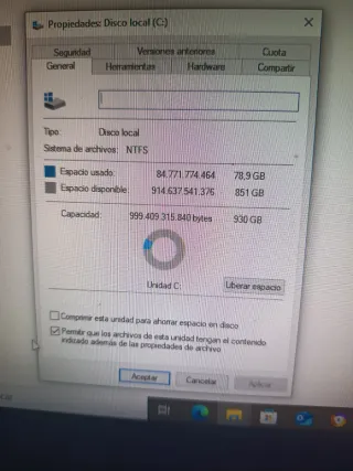 Ordenador Intel Core i3 8GB RAM 932GB SSD