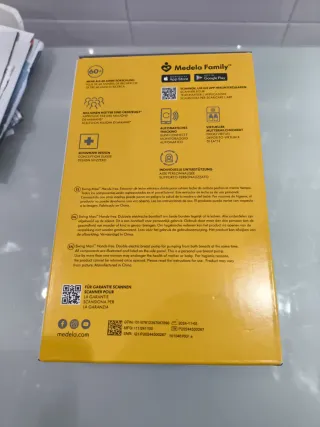 Sacaleches Medela Swing Maxi Doble Manos Libres