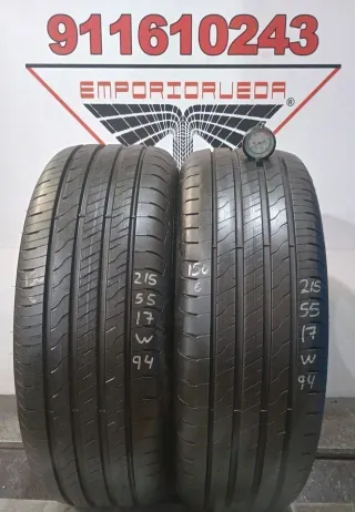 215 55 17 W GOODYEAR RUEDA AL 90% VIDA UTIL