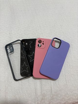 Pack 4 Fundas iPhone 12 Mini
