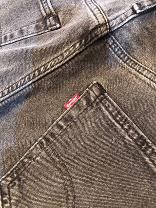 Pantalón Levi's 502 W33 L30 negro/gris