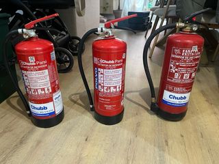 Extintor Chubb Parsi 6kg Polvo ABC