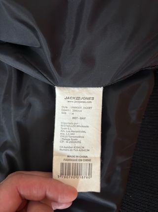 Giubbino Jack&jones vintage denim weather equipmen