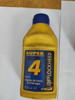 Liquido de frenos, embrague,etc.