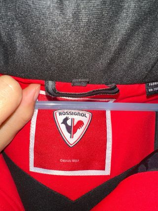 Chaqueta esquí Rossignol roja niño