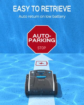 WYBOT Limpiafondos Piscina para Fondo/Paredes/Líne