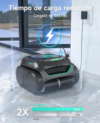 WYBOT C2 Limpiafondos Piscina, Robot Limpiafondos