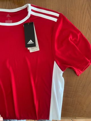 T-shirt Adidas Vermelha Tamanho S