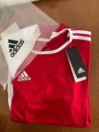 T-shirt Adidas Vermelha Tamanho S