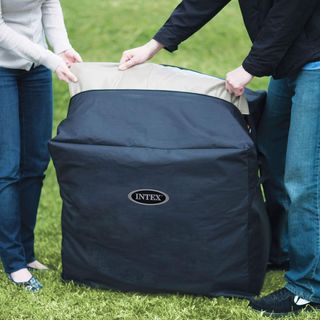 Intex 28426EX Spa hinchable, Beige, 4 Personas