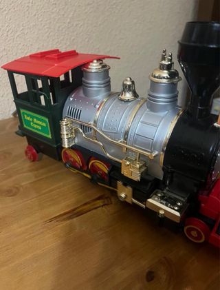 Tren de juguete eléctrico