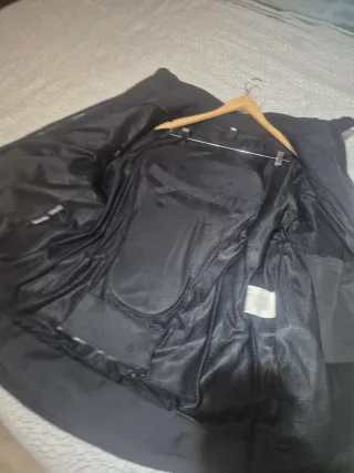 Chaqueta Moto Germas Sport Negra y Verde5xl