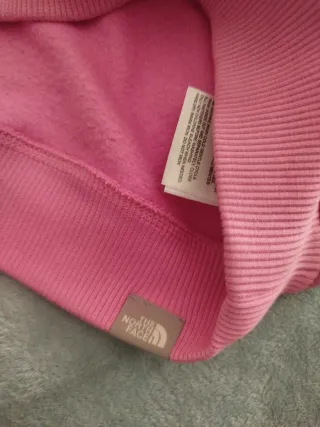 Sudadera The North Face Niña Negra y Rosa
