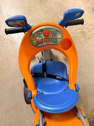Triciclo Feber Musical Naranja y Azul