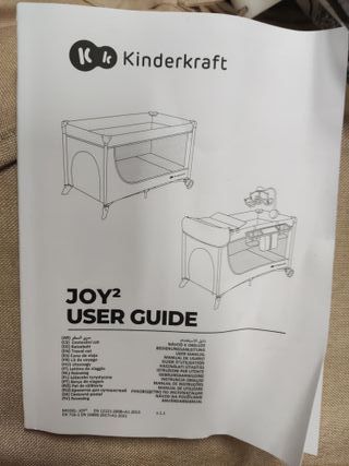 Kinderkraft Joy 2 Acc Cuna de Viaje 2 en 1