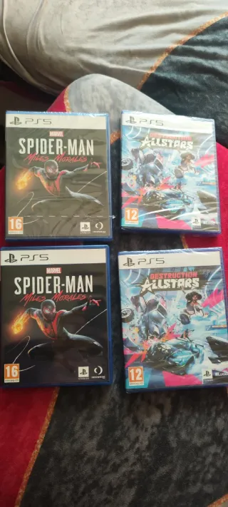 4 Juegos PS5: Spider-Man y Destruction Allstars