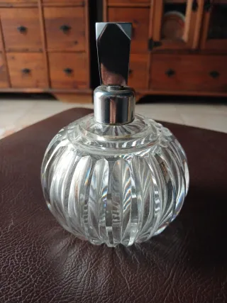 Antiguo perfumero cristal Baccarat