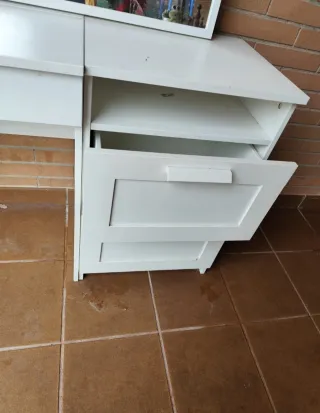 Tocador Ikea Blanco con Espejo