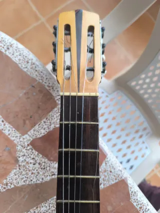 Guitarra Clásica Madera Natural