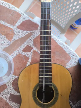 Guitarra Clásica Madera Natural