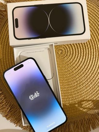 iPhone 14 Pro Negro/Morado