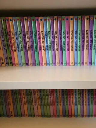 One Piece completo. Todos los tomos publicados.
