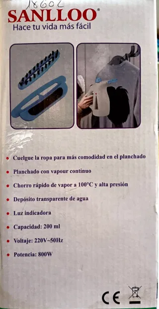 Vaporizador SANLLOO MV-36242 para ropa