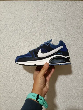 T40,5 Nike Air Max Command Azul Marino