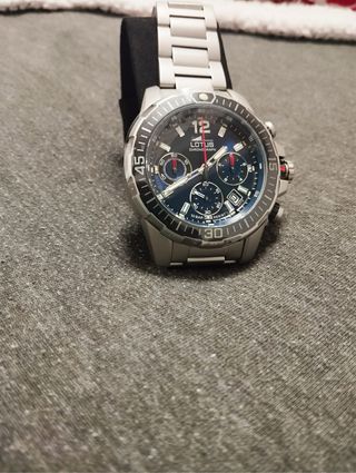 Reloj Lotus Chrono 18977/2 Azul/Plata
