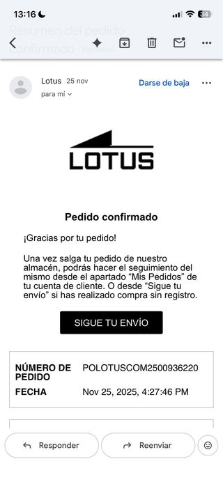 Reloj Lotus Chrono 18977/2 Azul/Plata