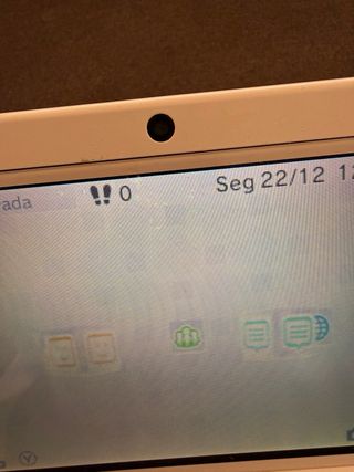 Nintendo 3DS XL Blanca con Cargador