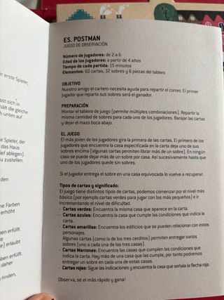 Juego de mesa Postman Pocket Game Londji