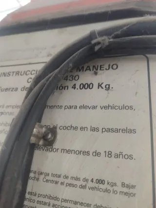 Elevador 4 columnas 4000kg