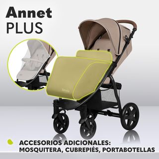 LIONELO Annet Silla de Pase Para niños hasta 22 kg