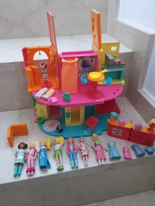 POLLY POCKET Centro Comercial y Muñecas