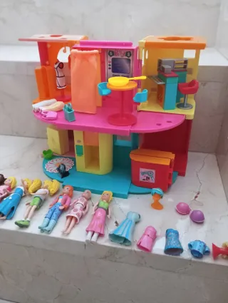 POLLY POCKET Centro Comercial y Muñecas