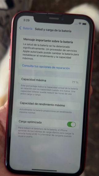 iPhone XR Rojo 64GB
