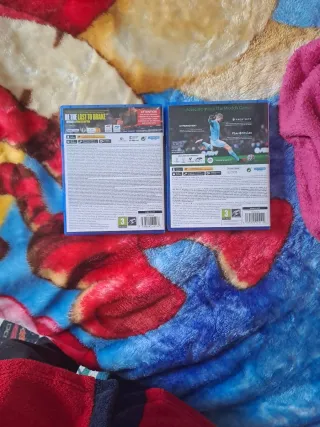 Juegos PS5 F1 23 y FC 24