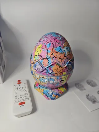 Proyector Noche Huevo Dinosaurio Galaxy