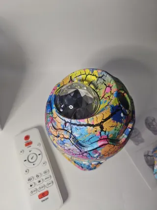 Proyector Noche Huevo Dinosaurio Galaxy