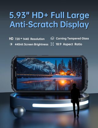 OUKITEL WP18 Pro Mobile Resistente,12500mAh Baterí