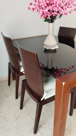 Mesa comedor extensible