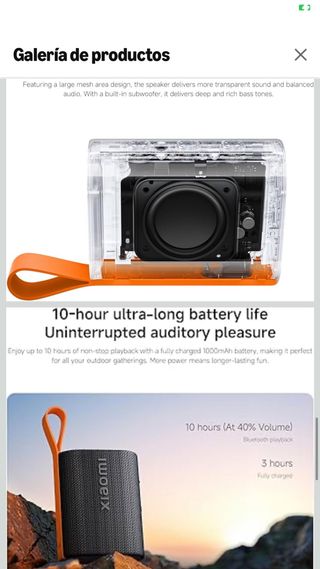 Altavoz Bluetooth Xiaomi Portátil 5W