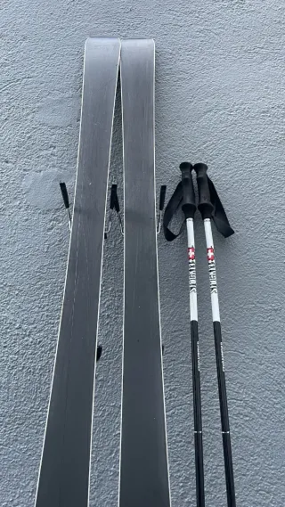 Sci Elan Explore 168 con Scarponi Salomon taglia 25