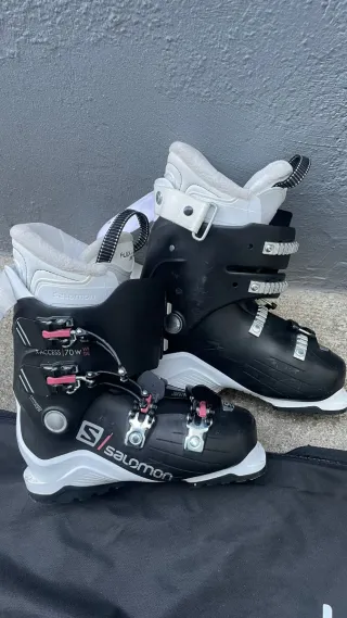 Sci Elan Explore 168 con Scarponi Salomon taglia 25